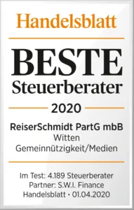 handelsblatt-beste-steuerberater2020 ReiserSchmidt Steuerberater, Wirtschaftsprüfer, Datenschutz externer Datenschutzbeauftragter Witten – Zertifikat Beste Steuerberater 2020 Handelsblatt